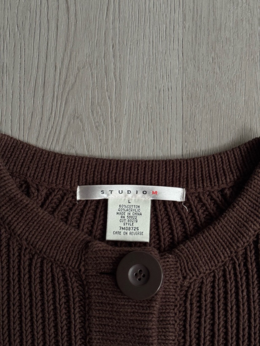 Studio M Y2K Chunky Knit Sweater - Picture 3 of 5